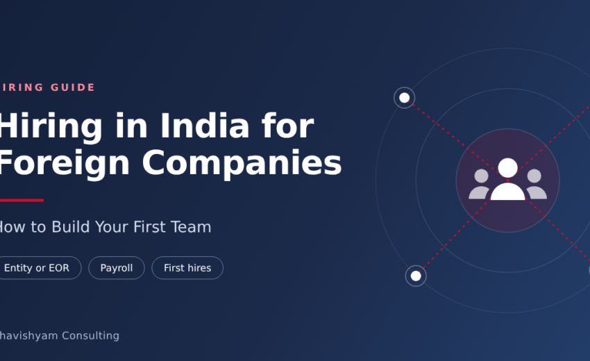 Hiring in India for Foreign Companies: How to Build Your First Team